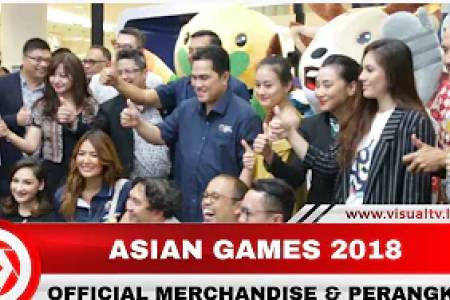 Merchandise Asian Games 2018, Mulai dari Apparel hingga Mobile Games