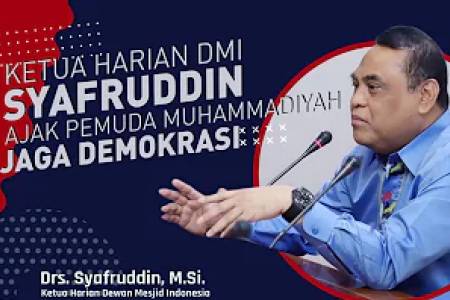 Syafruddin Ajak Pemuda Muhammadiyah Jaga Demokrasi