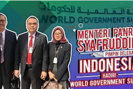 Menteri PANRB Syafruddin Pimpin Delegasi Indonesia Hadiri World Government Summit